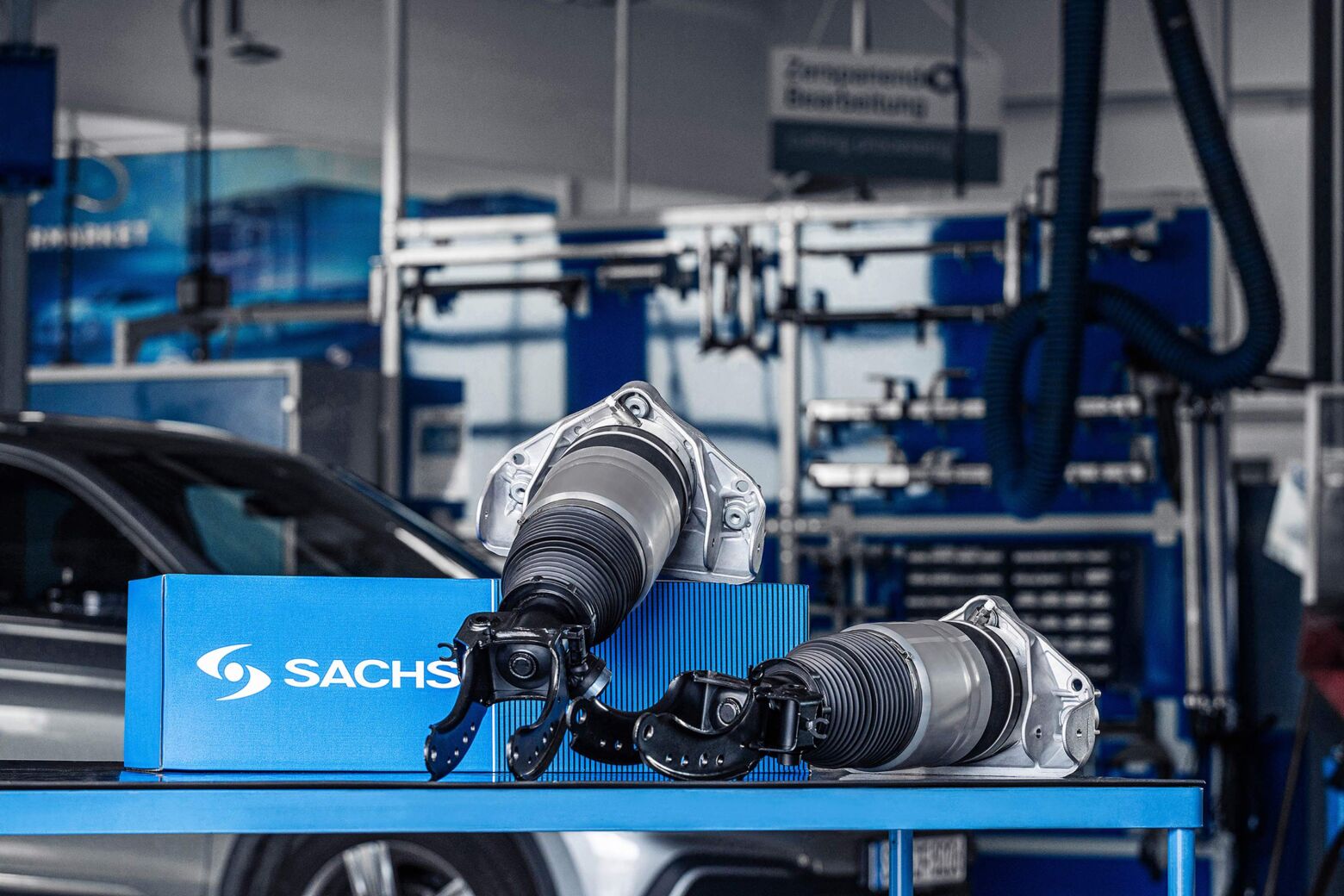 ZF Aftermarket disponibiliza amortecedores pneumáticos Sachs