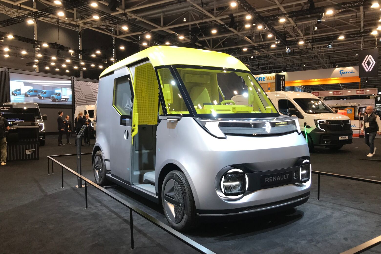 Renault Estafette Concept. Elétrico com inspiração retro