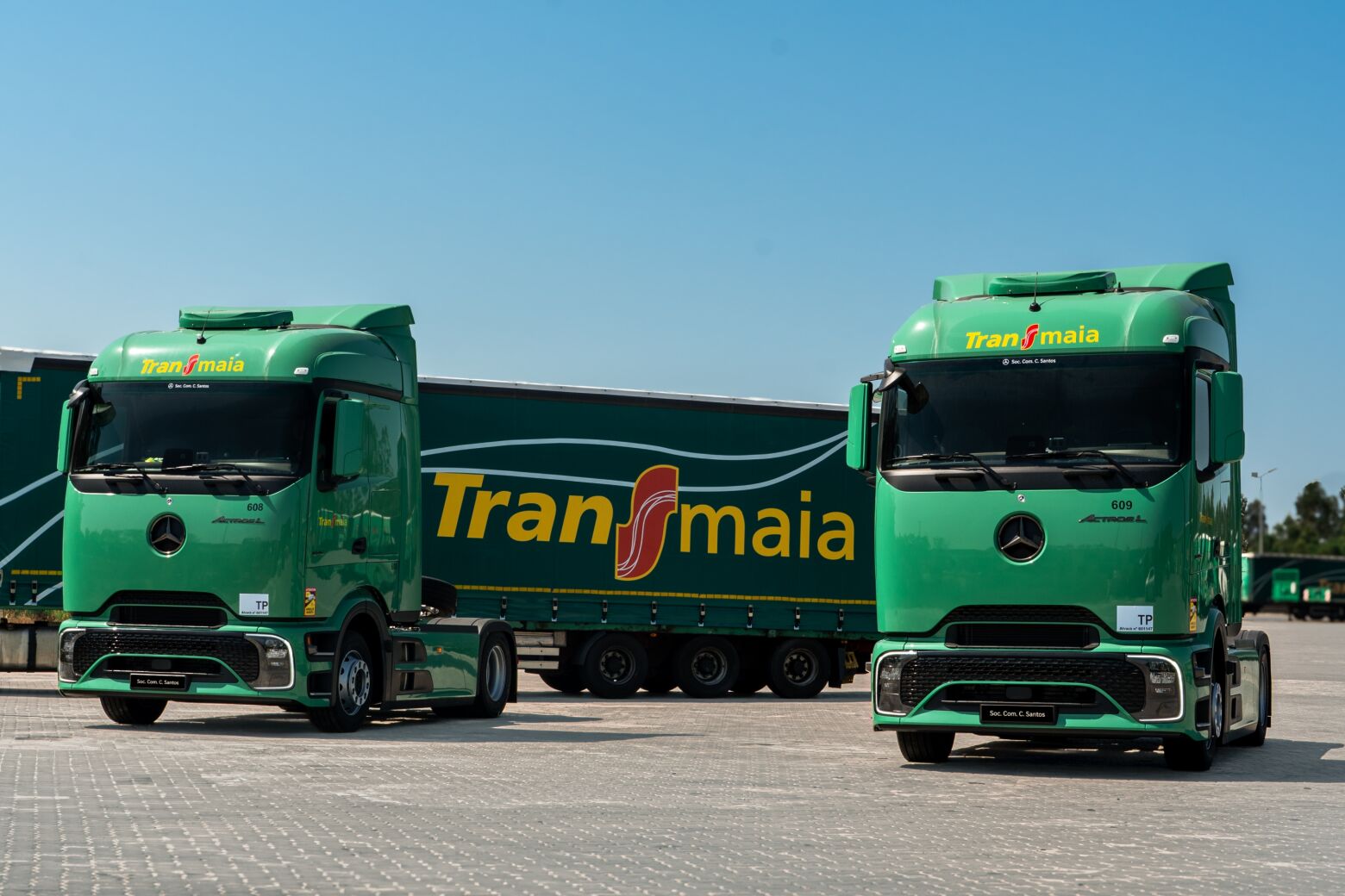 Transmaia reforça frota com Mercedes-Benz Actros L