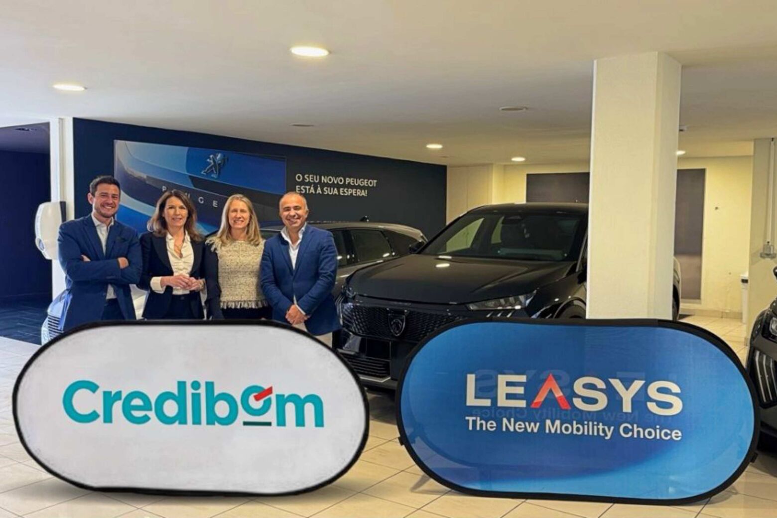 Leasys renova frota do Banco Credibom com 116 viaturas