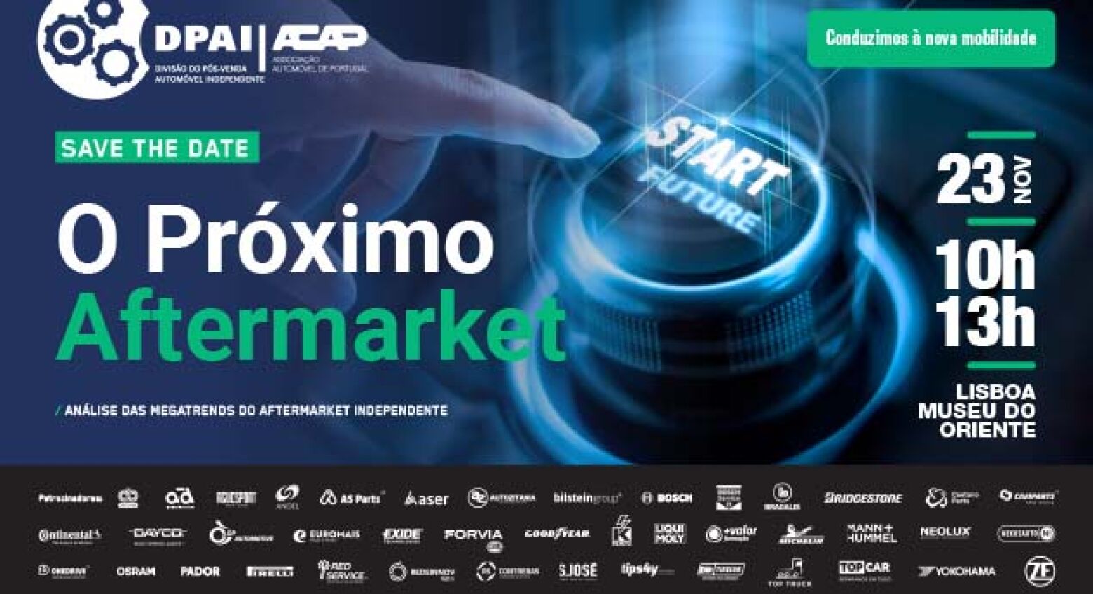 23 de novembro. Fórum Anual do DPAI/ACAP discute "O Próximo Aftermarket"