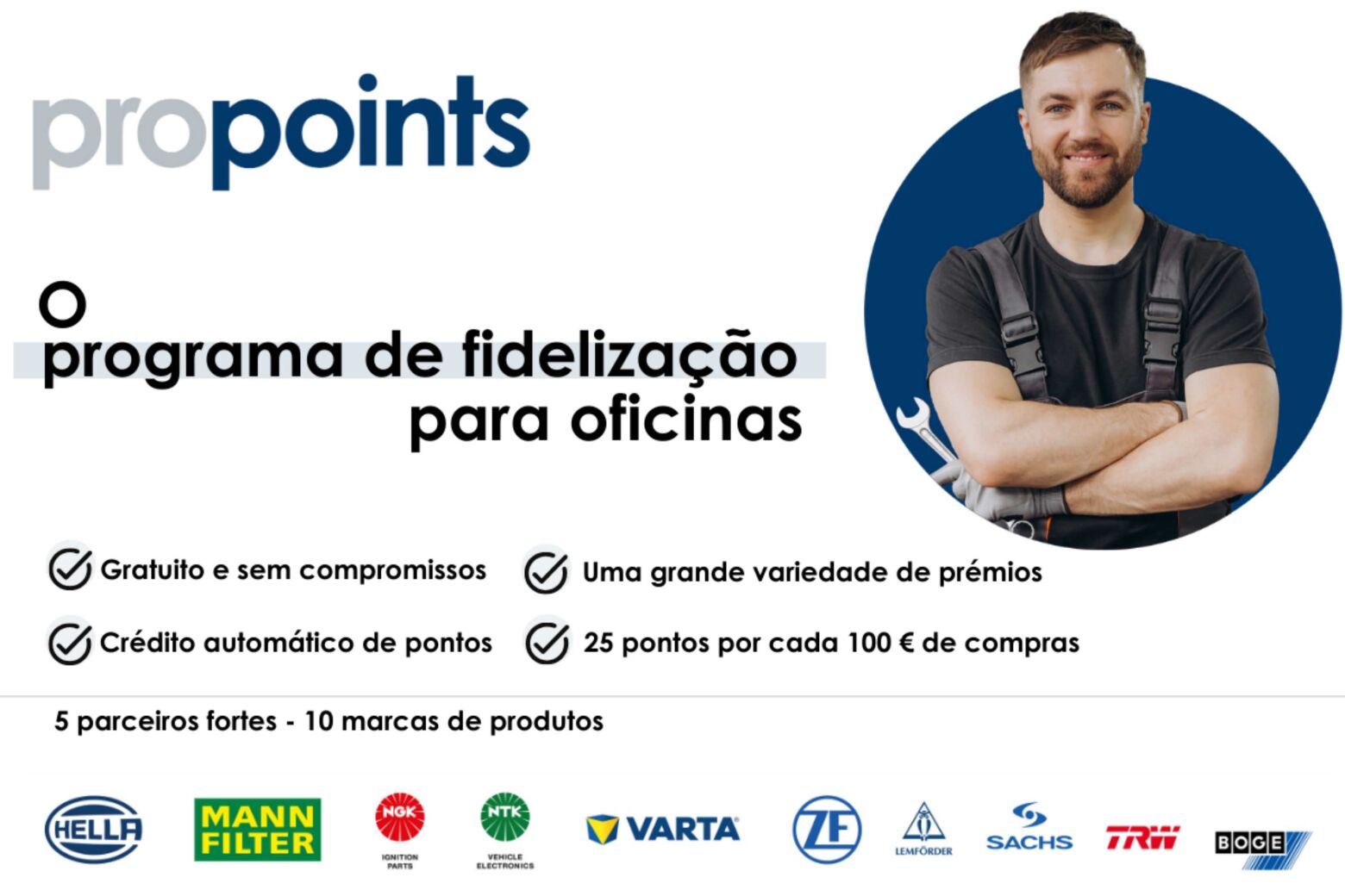 Quatro novos parceiros reforçam programa propoints da ZF