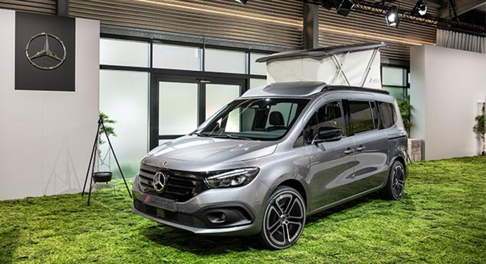 Mercedes-Benz EQT vem acompanhado com Concept EQT Marco Polo