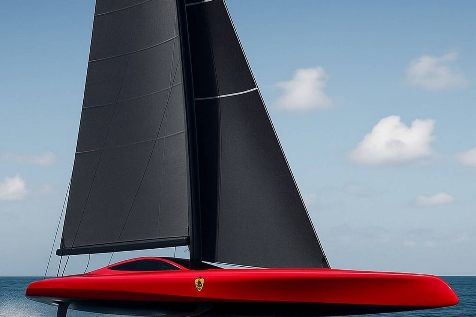 Este Ferrari não tem rodas nem motor de combustão