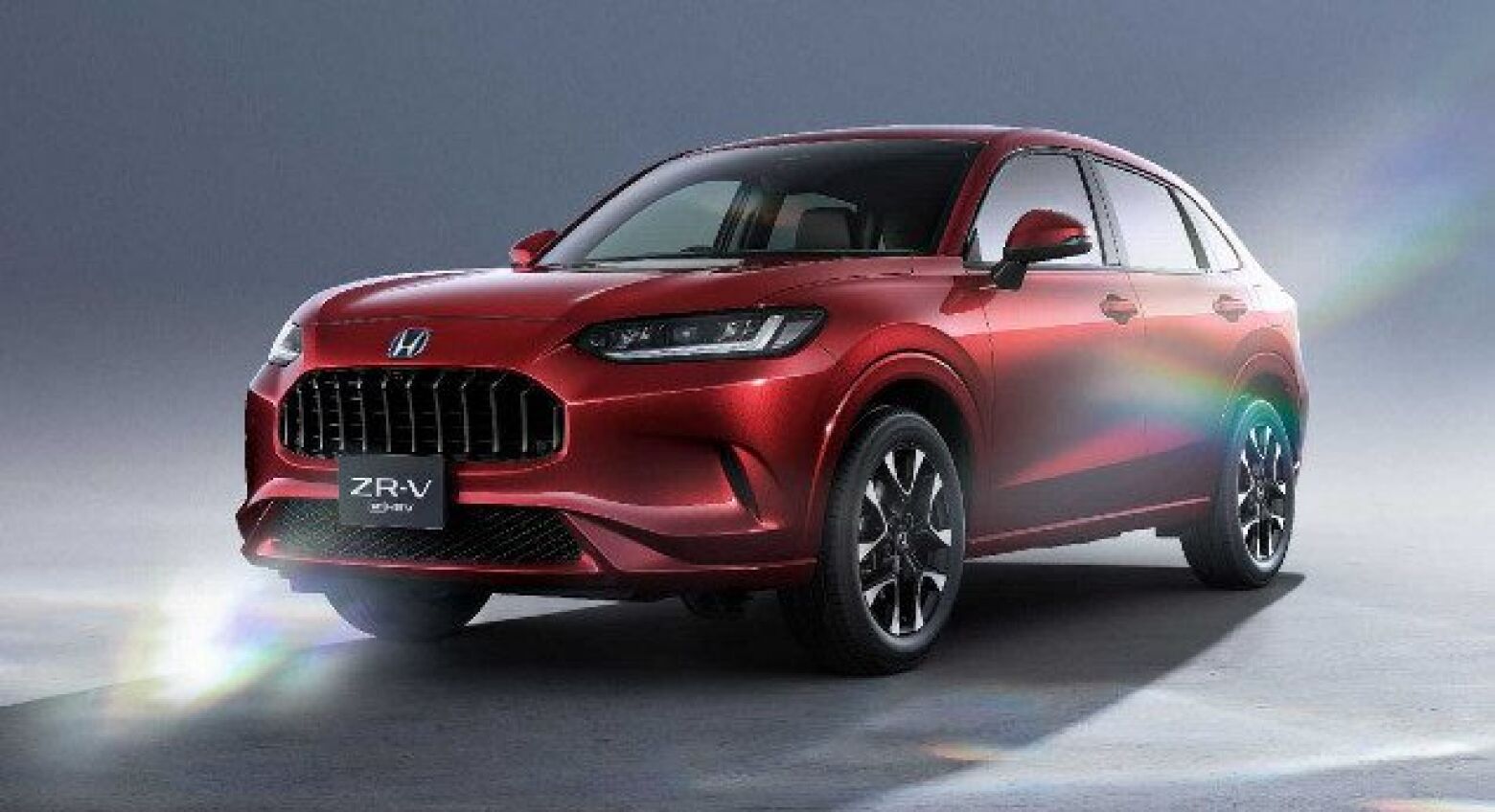 A antever a versão europeia. Honda dá a conhecer o ZR-V japonês