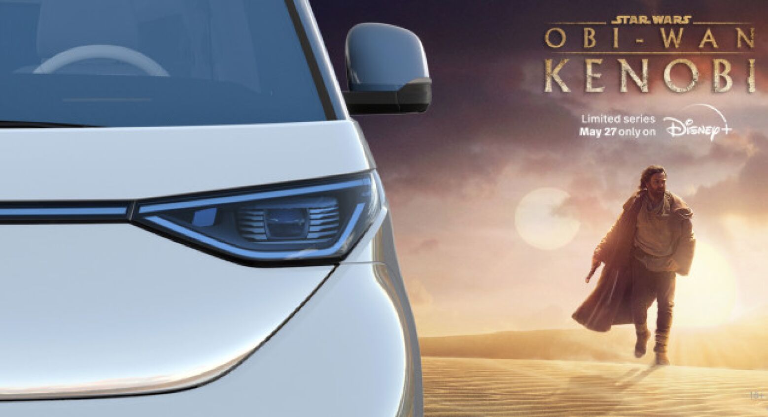 No lado bom da Força. Volkswagen ID.Buzz junta forças com Obi-Wan Kenobi