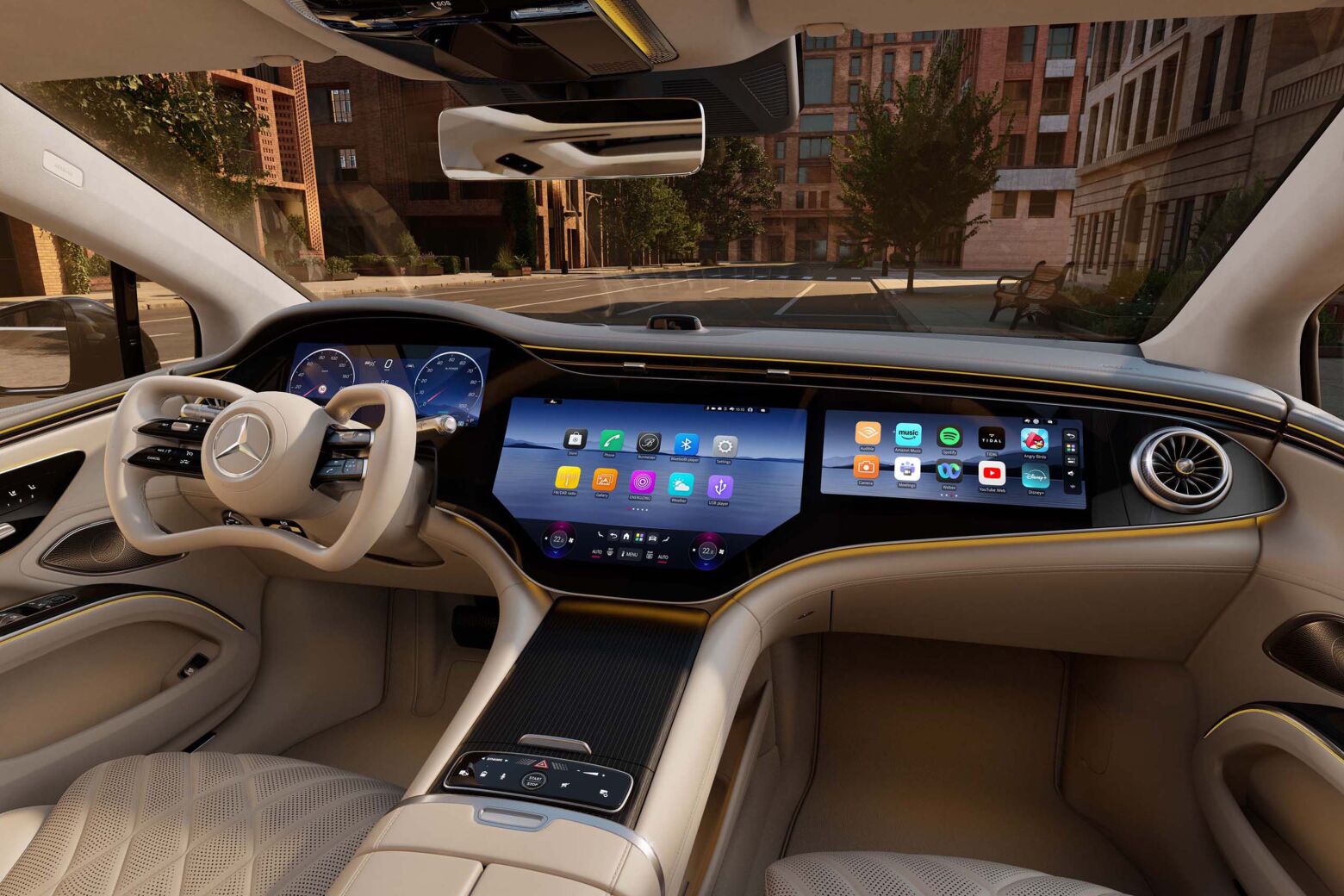 Conduzimos o Mercedes EQS com volante by wire