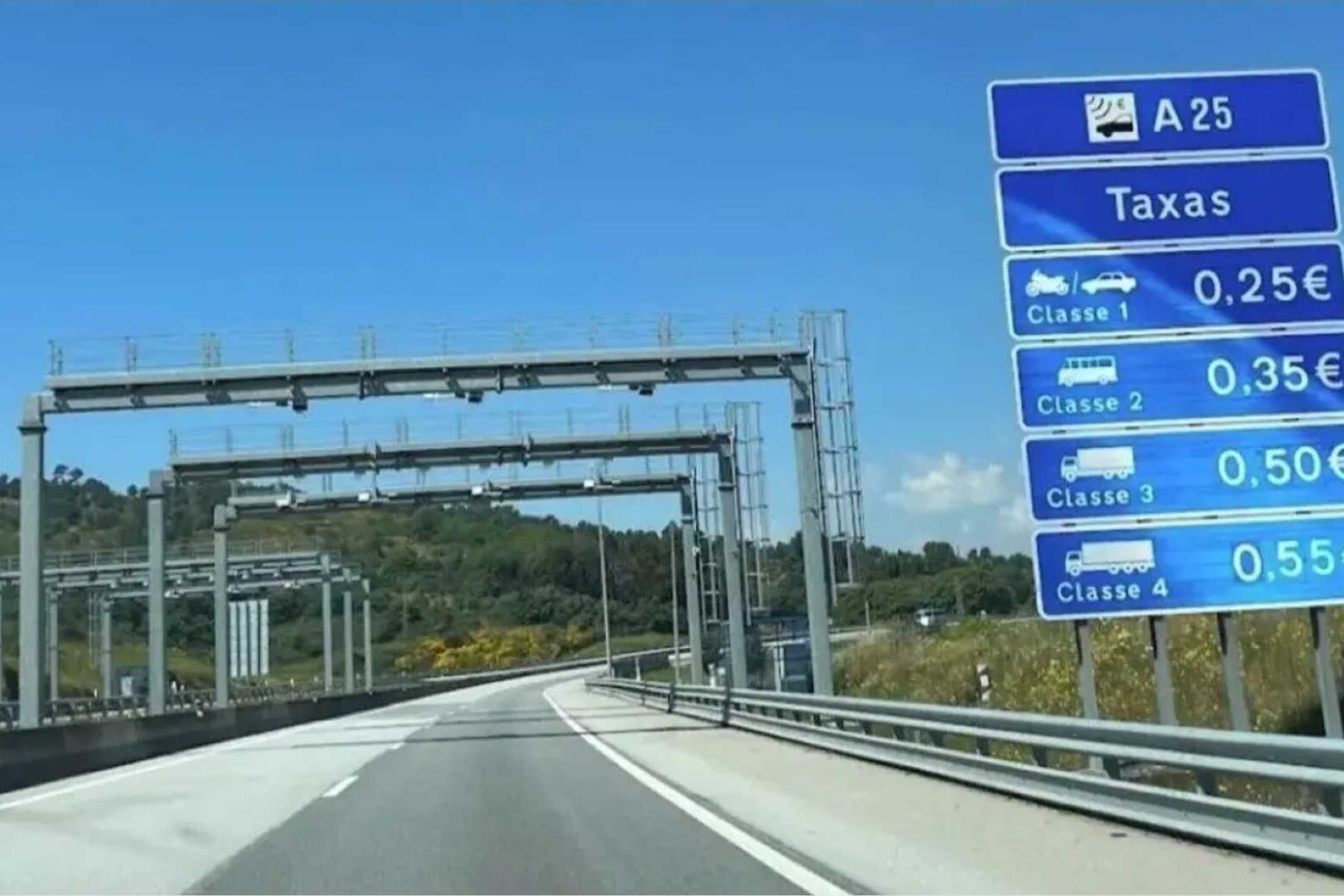 Pre&ccedil;o das portagens vai aumentar em 2026