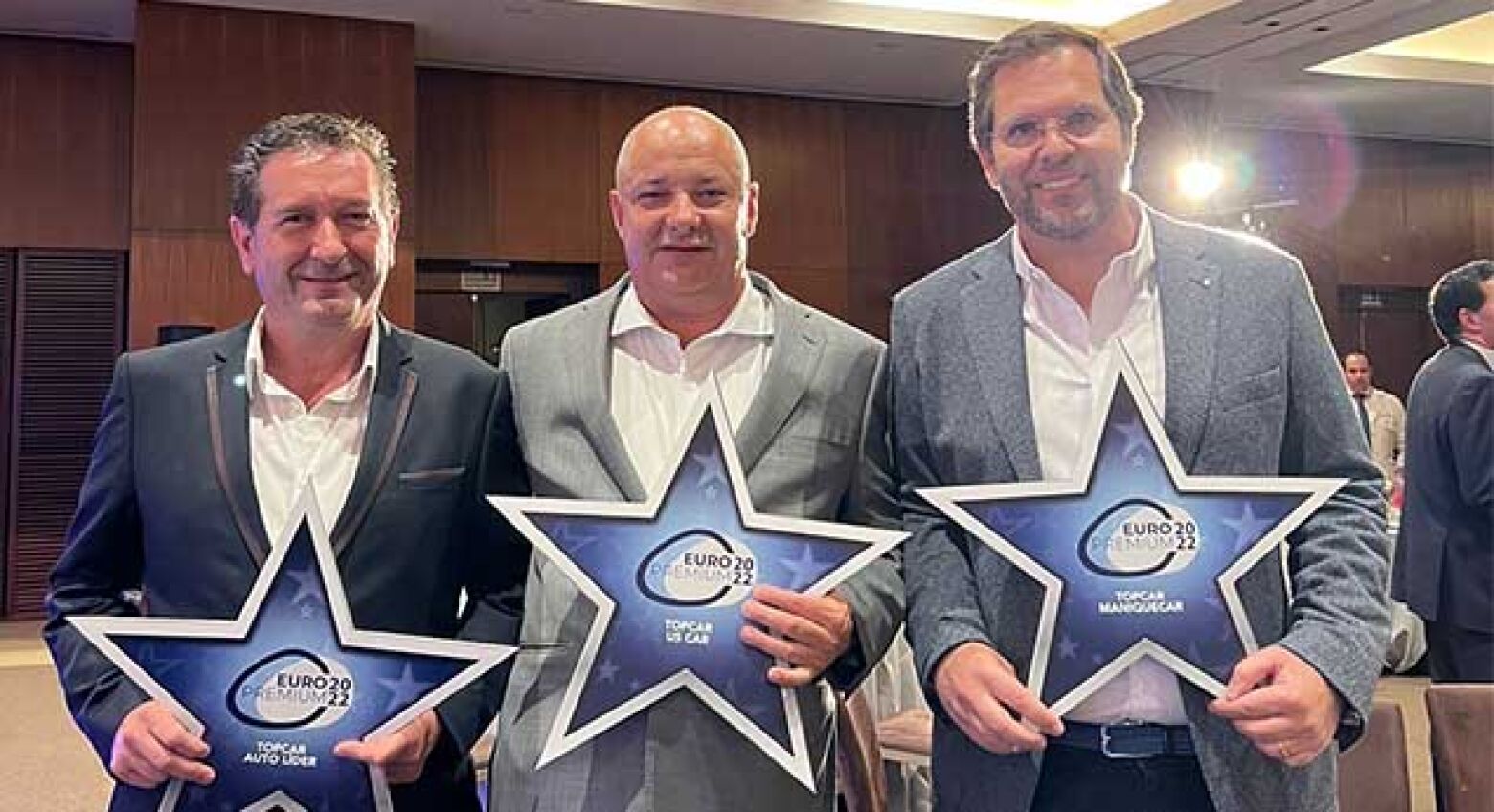 Três oficinas TopCar distinguidas na Gala Europremium 2022