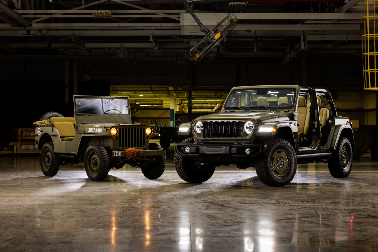 Jeep recorda Willis com Wrangler 4xe Willys ‘41