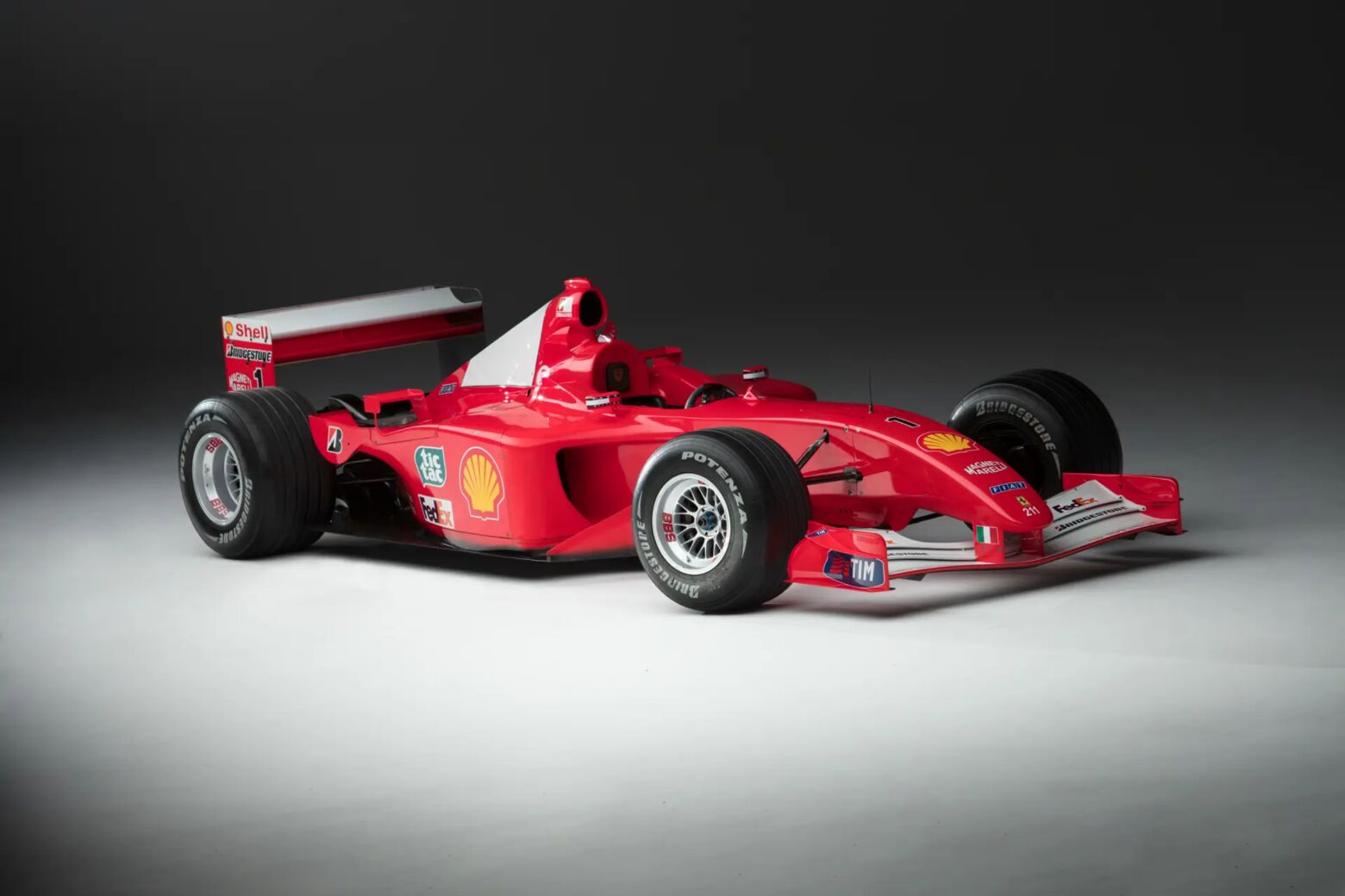 Ferrari F2001 de Schumacher vendido por valor recorde