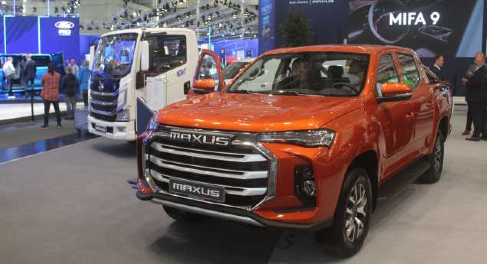 Camião e pick-up. Maxus vem para a Europa com mais dois comerciais elétricos