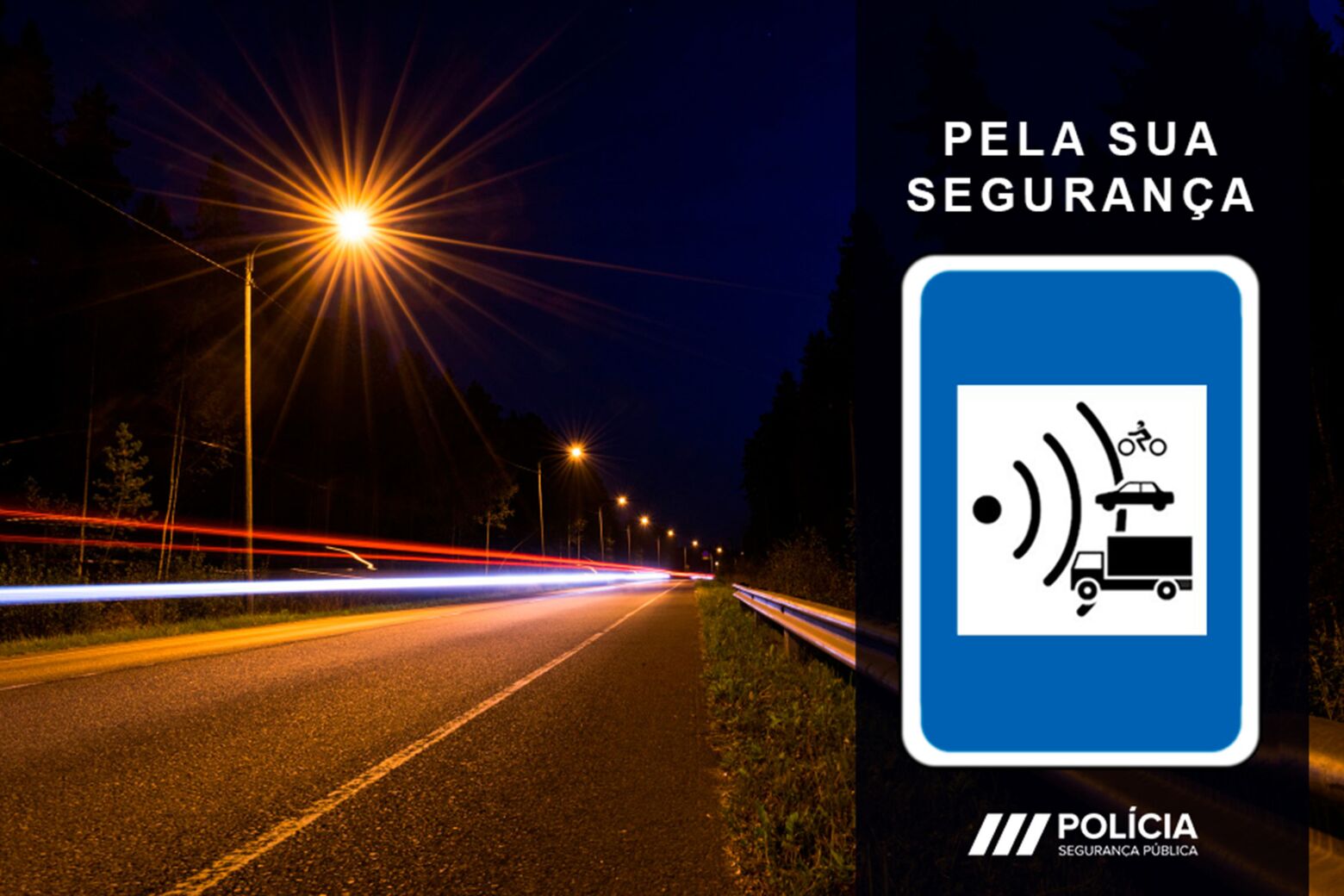 Já sabe onde vão estar os radares da PSP em abril?