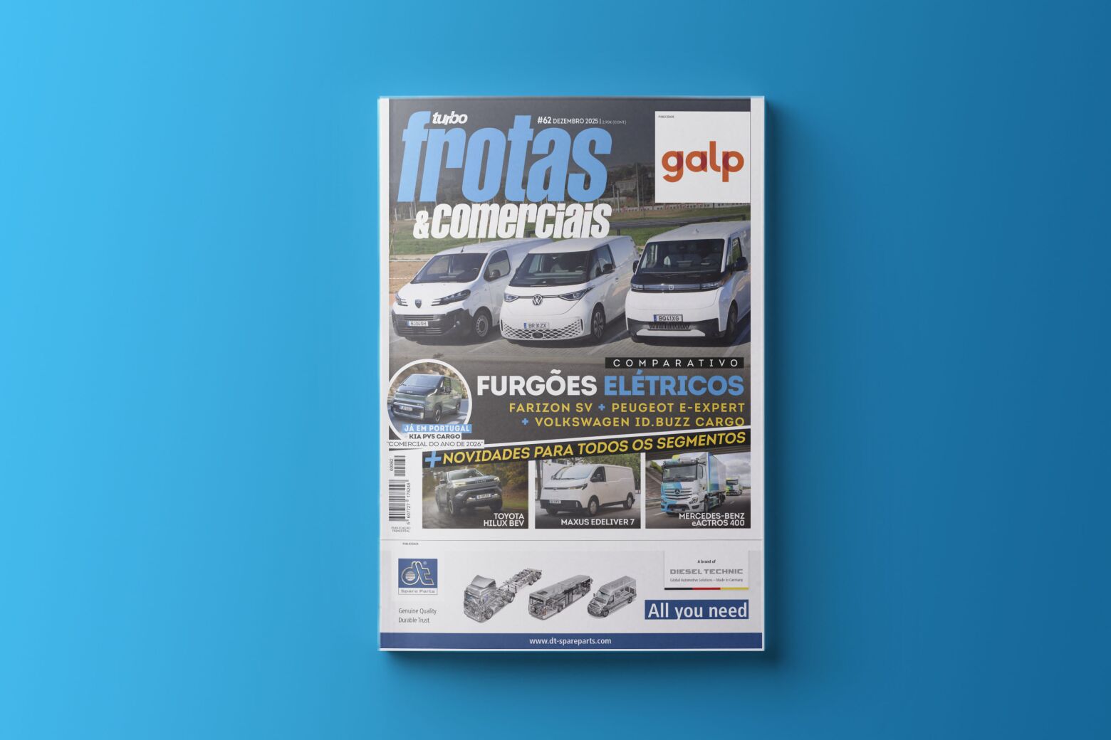 SUV-C em destaque na Turbo Frotas & Comerciais de dezembro