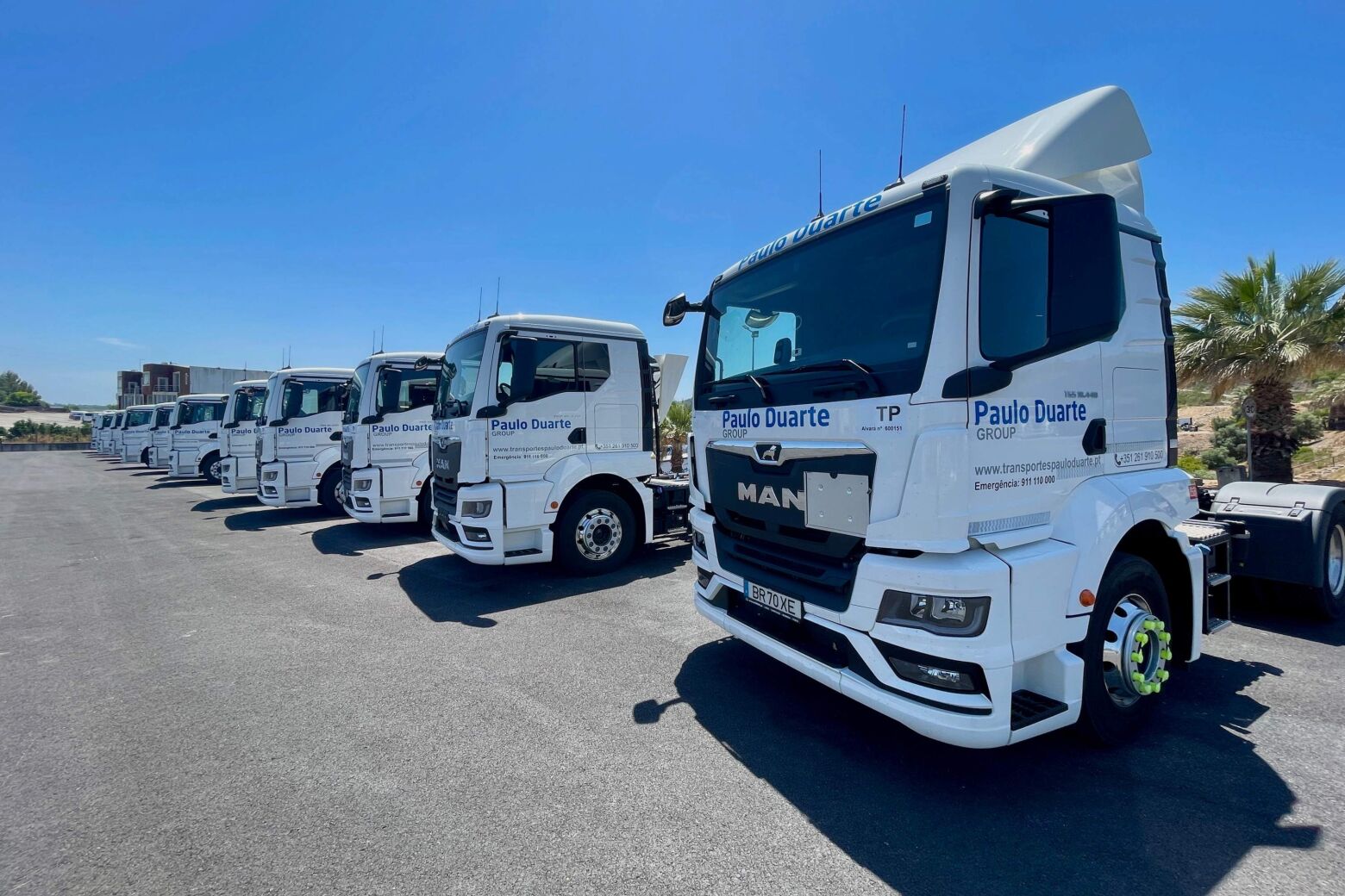 Paulo Duarte moderniza frota com 140 camiões MAN TGX