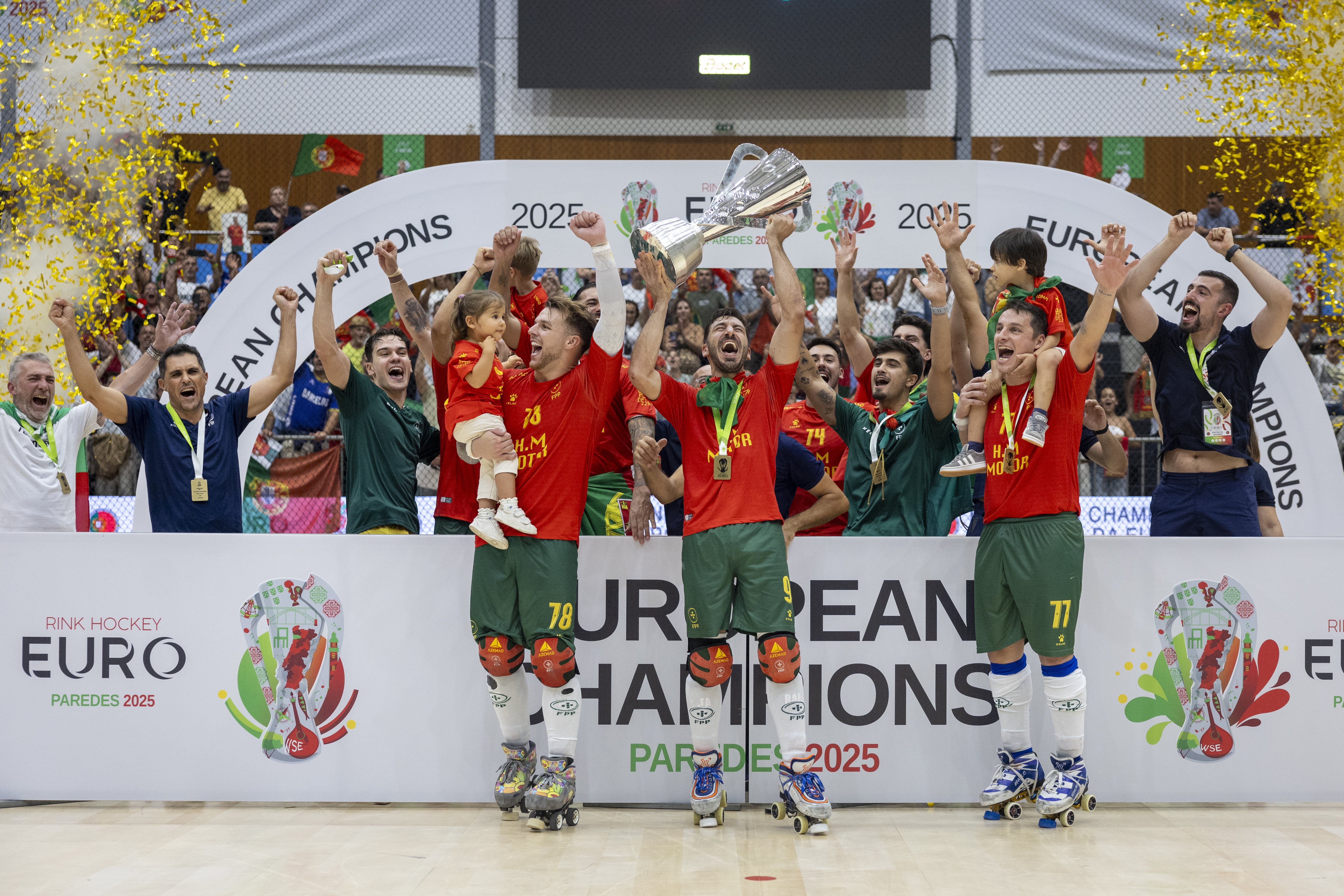 Portugal vence França e conquista título europeu de hóquei em patins