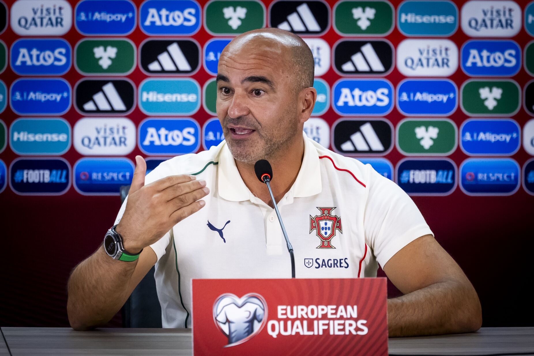 Mundial 2026: Martínez diz que Arménia vai ser "grande teste" e fala em semana emotiva