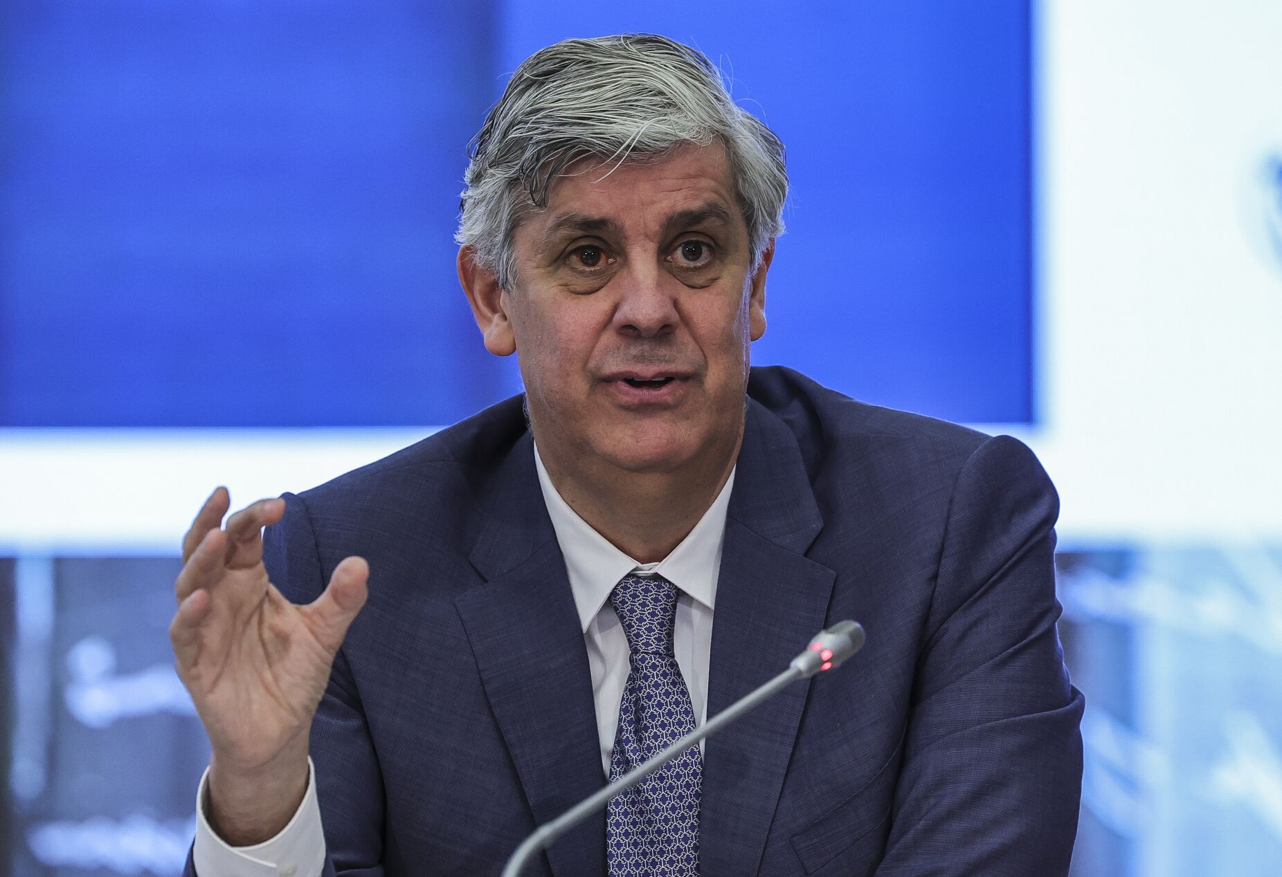 O alerta de Centeno para famílias, empresas e Estado: "Este é o momento de todos construírem almofadas financeiras para o futuro"