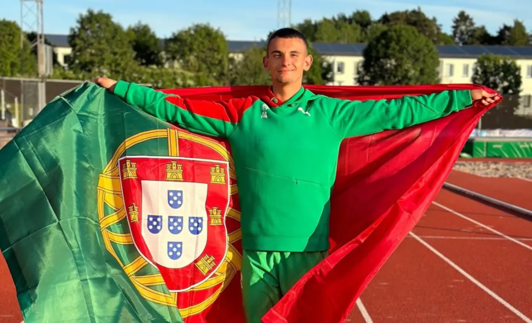 Mais cinco medalhas conquistadas por Portugal no Europeu VIRTUS de atletismo