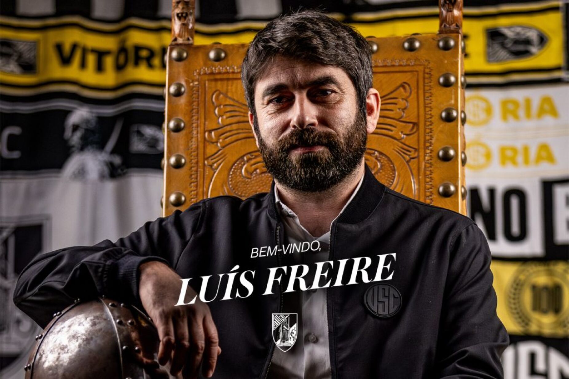 Luís Freire confirmado como novo treinador do Vitória SC