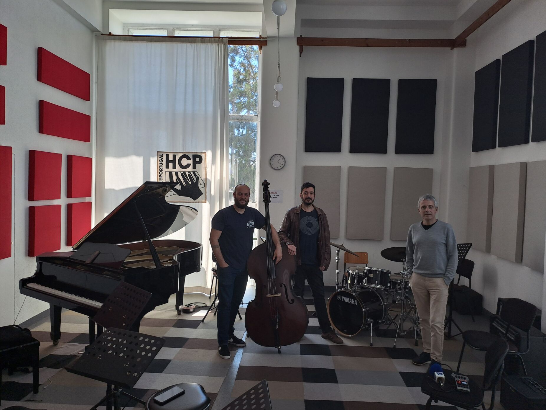 Apesar das obras, escola de música e orquestra do Hot Clube de Portugal continuam a dar jazz aos fãs