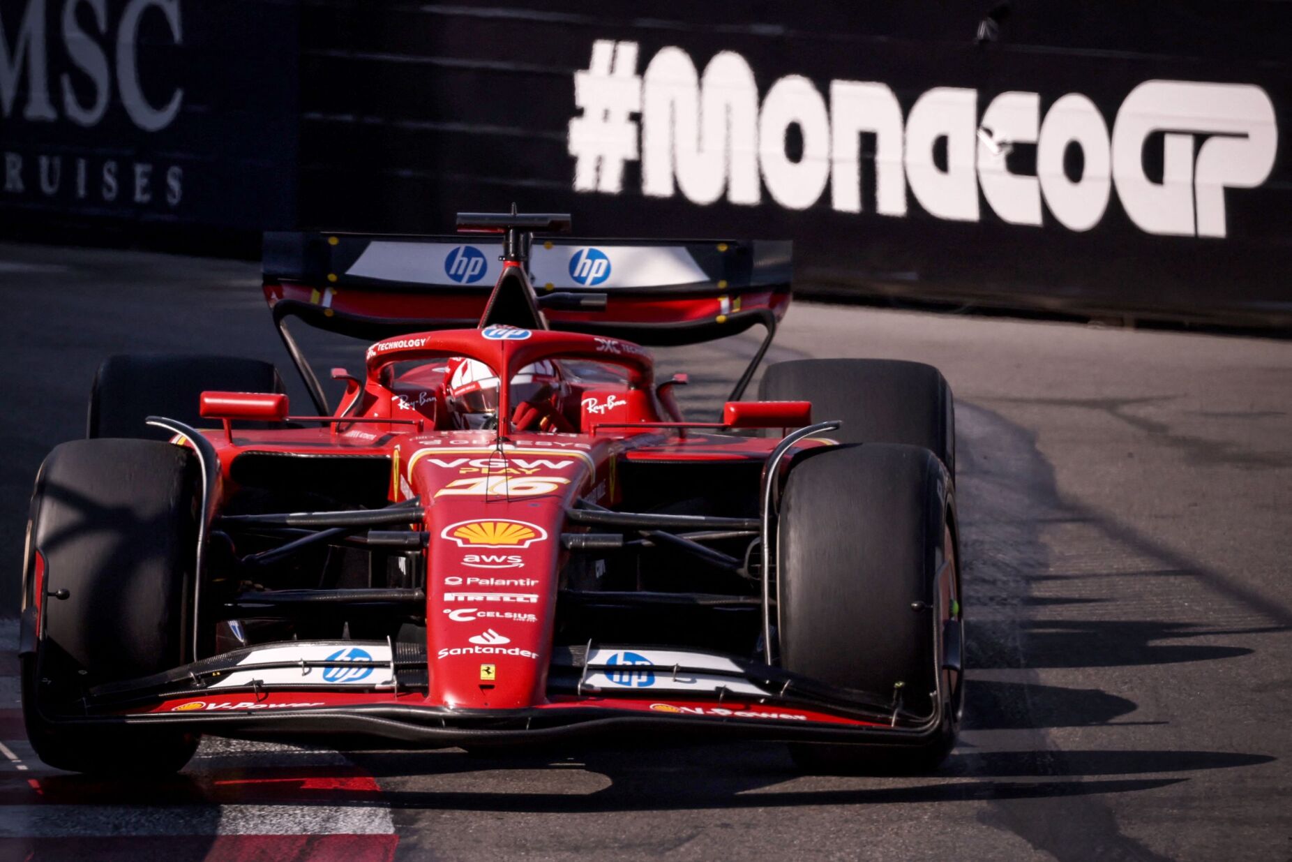 Charles Leclerc vence finalmente GP do Mónaco de F1