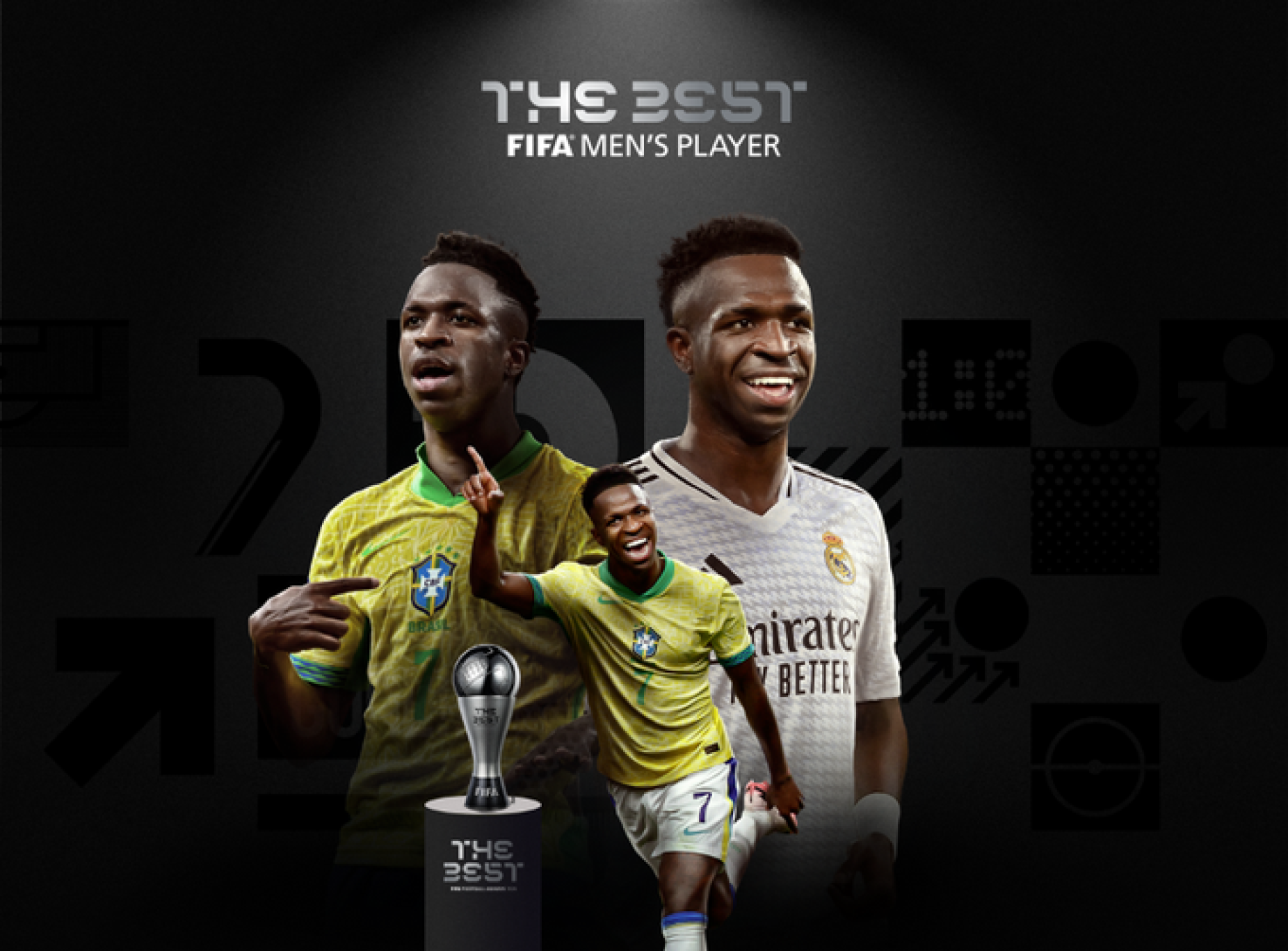 The Best: Vinícius Jr. eleito melhor do mundo pela FIFA, Rúben Dias no onze do ano