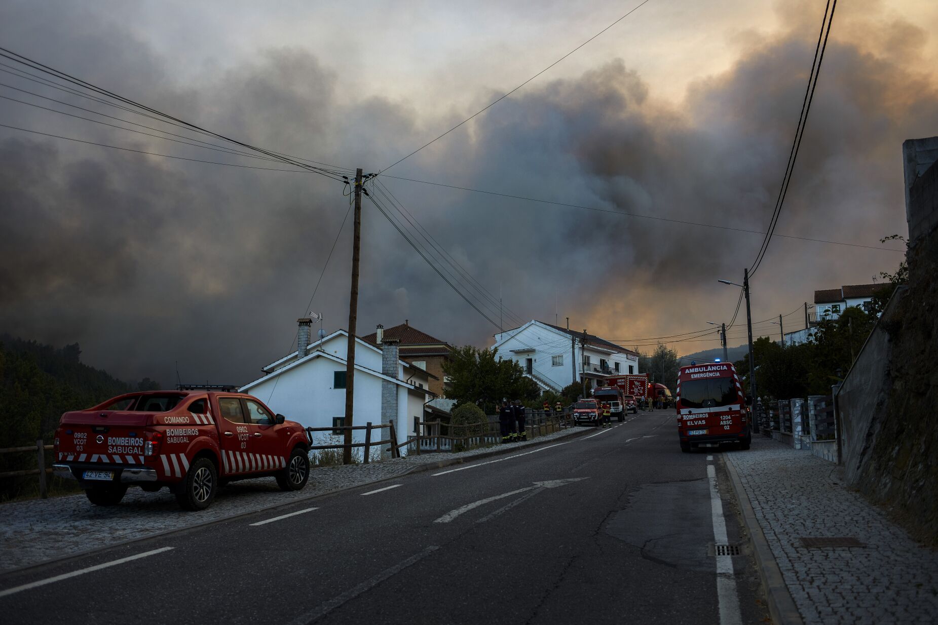 Três incêndios em Sever do Vouga e Fafe preocupam autoridades