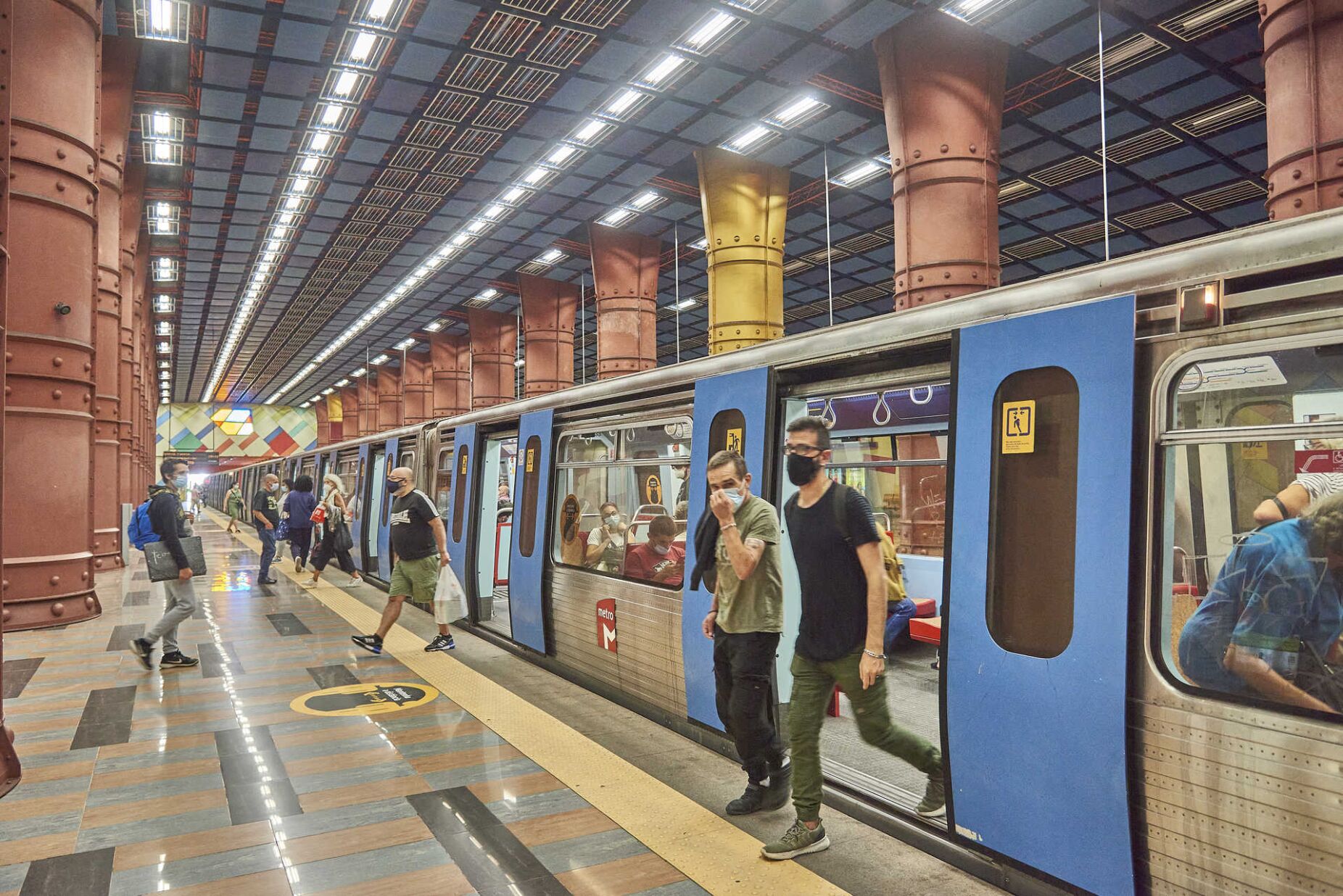 Metro de Lisboa: retomada circulação na Linha Vermelha após interrupção entre São Sebastião e Chelas