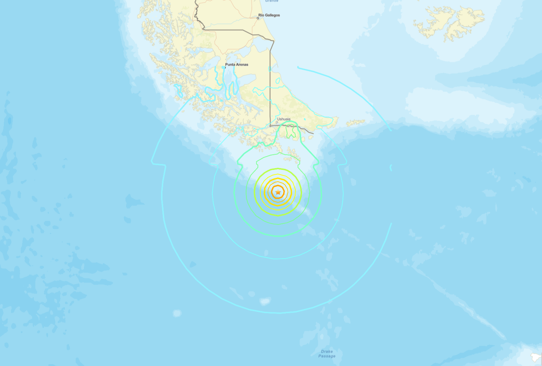 Sismo de 7.5 abala Argentina e Chile: emitido alerta de tsunami