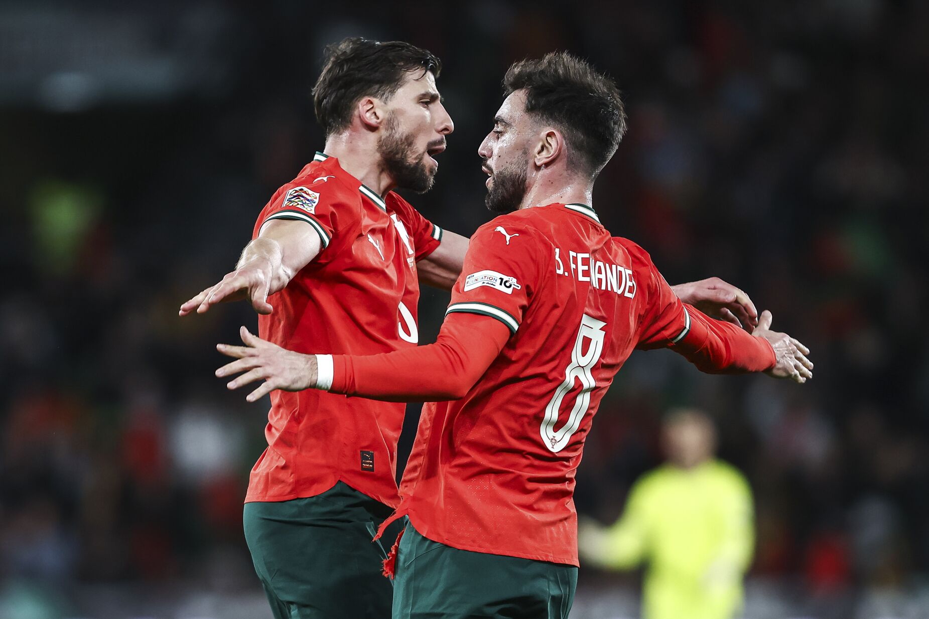 Menos uma dor de cabeça para Portugal: Rúben Dias e Diogo Jota podem jogar final four da Liga das Nações