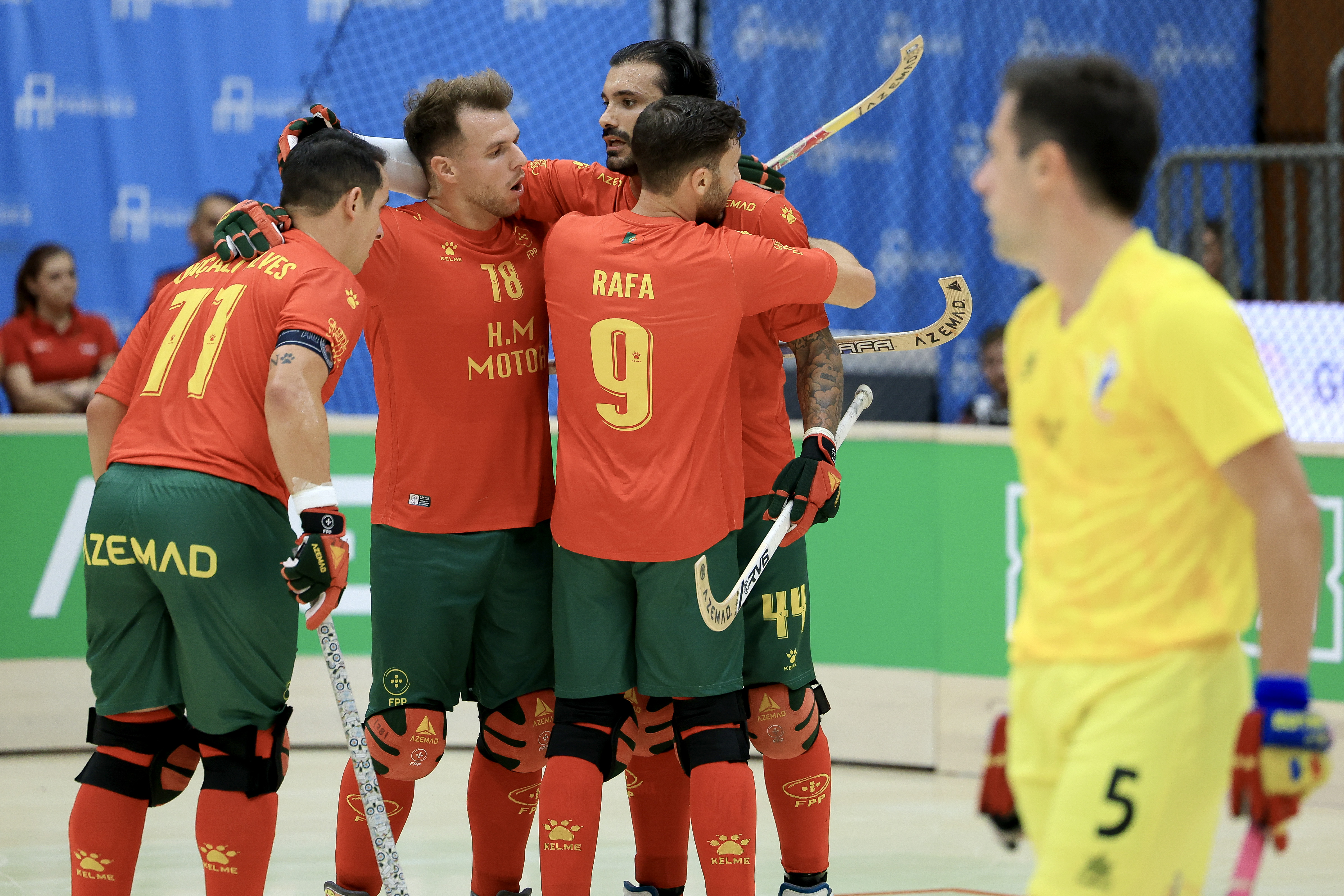 Depois das derrotas veio a goleada. Portugal marca 11 golos a Andorra e está nas meias do Europeu de hóquei em patins