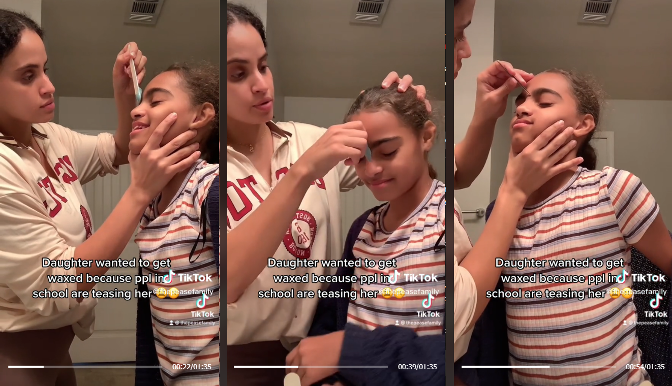 Mulher filma-se a depilar a filha de 10 anos e a internet não perdoa