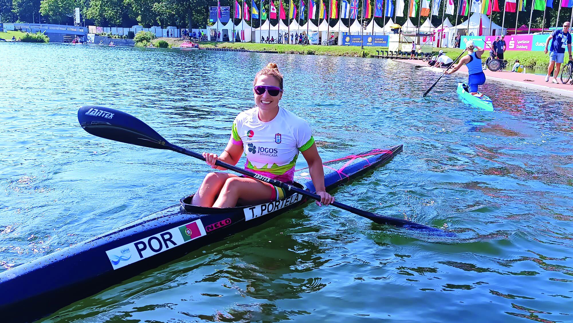 Teresa Portela passa &agrave;s meias-finais dos K1 500 metros