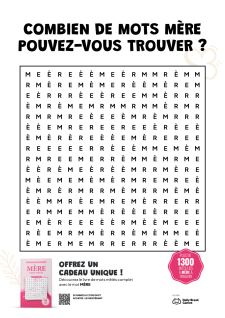 Combien de mots MÈRE pouvez-vous trouver?